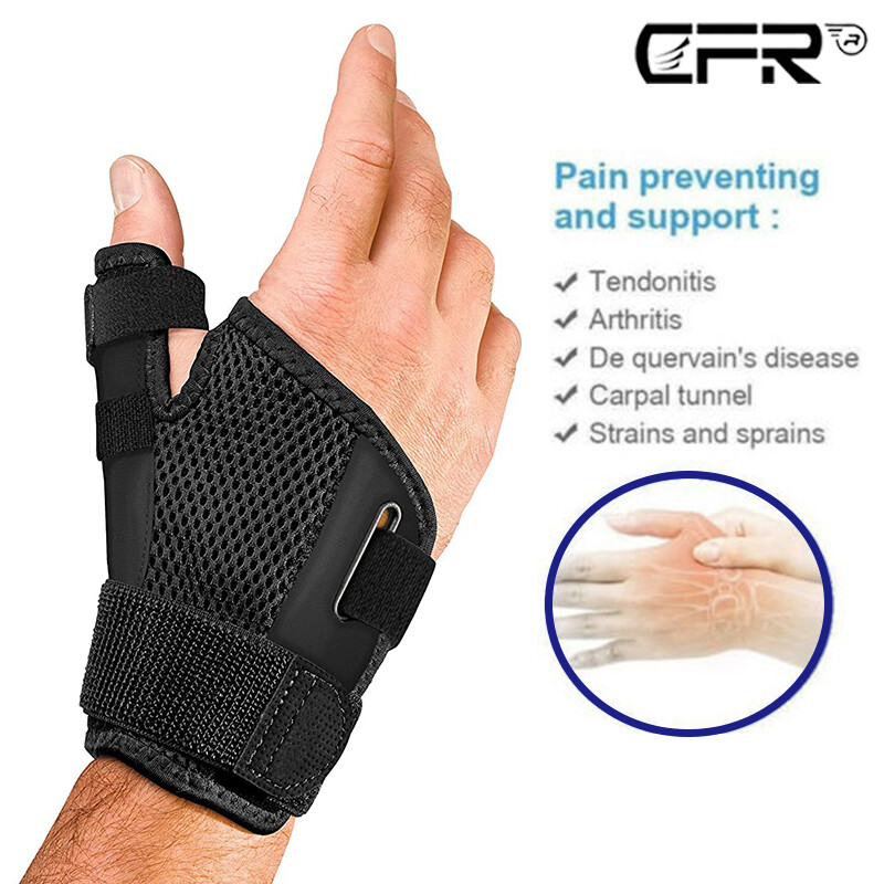 Thumb Brace Wrist Support Hand Splint for Carpal Tunnel Tendonitis Pain Relief