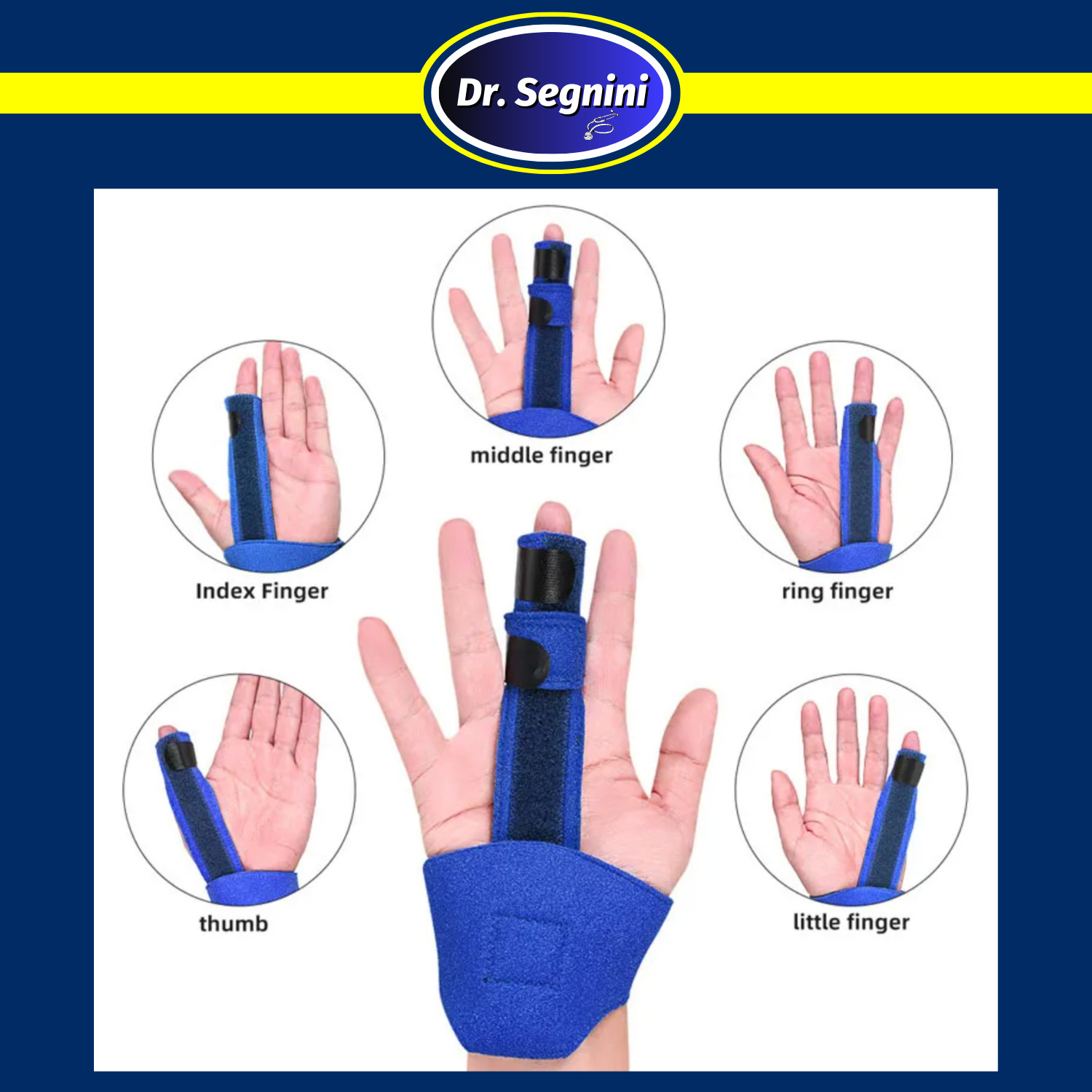Relief Finger Trigger Splint Brace Straightening Curved Locked Mallet Unisex ⭐✅