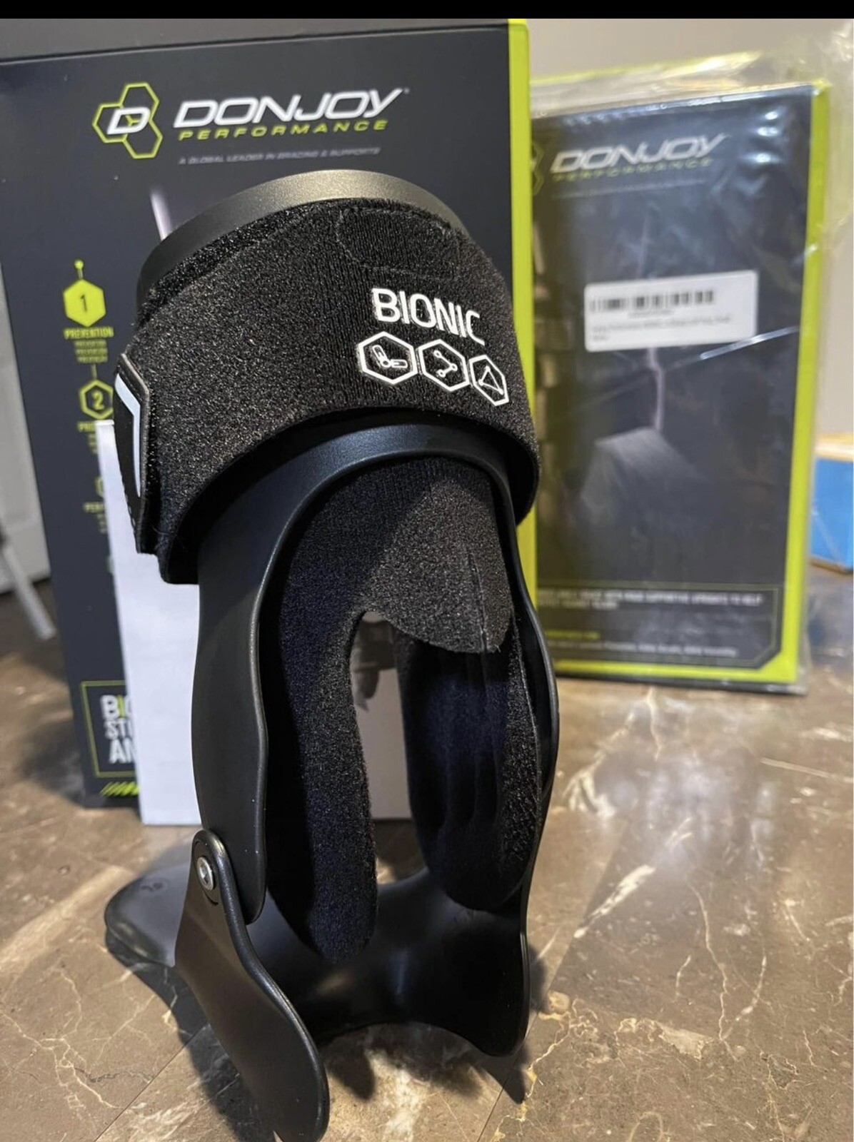 Don Joy performance bionic stirrup ankle brace