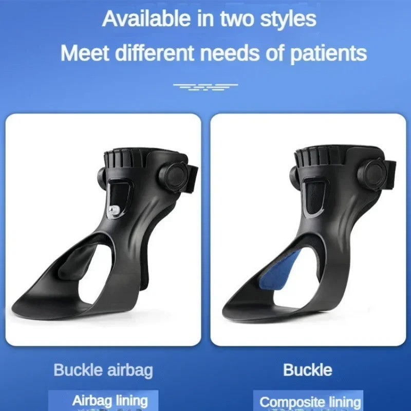 Drop Foot Brace AFO Leaf Spring Splint Ankle Foot Orthosis Support For Stroke