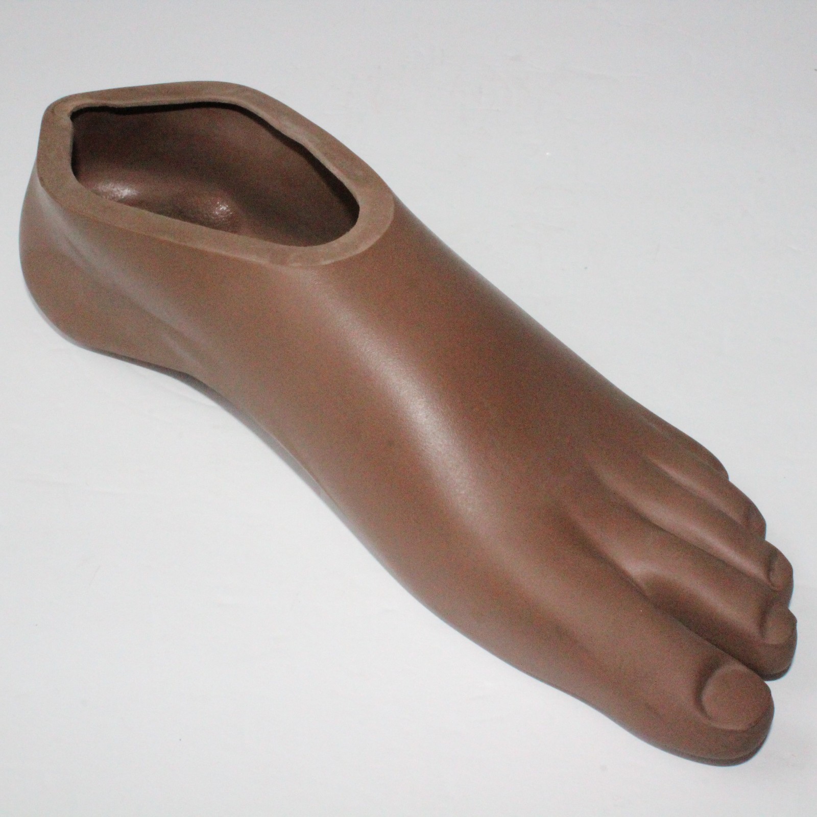 College Park Odyssey K2 Prosthetic Split Toe Foot Shell~ Sz 28 LEFT Brown