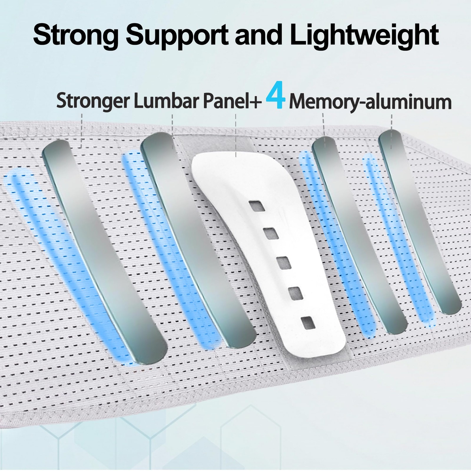 Back Brace for Lower Back Pain – 4X Stronger Lumbar Belt with Heating Massage…