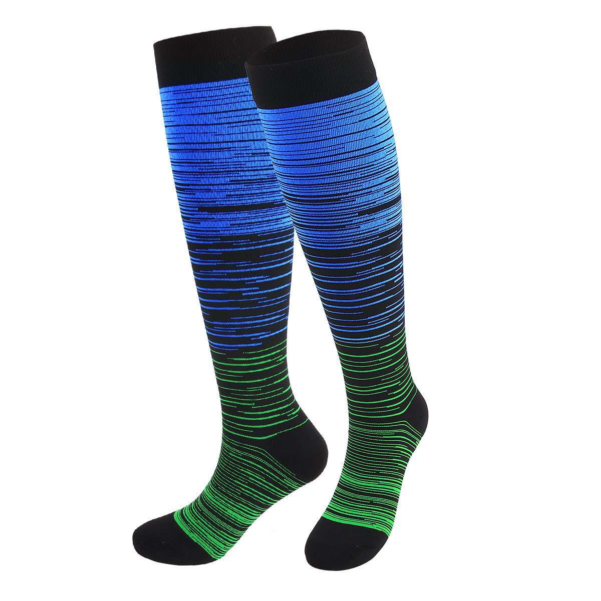 Women Men Compression Socks 20-30mmhg Sport Knee High For Running Fitness Winter