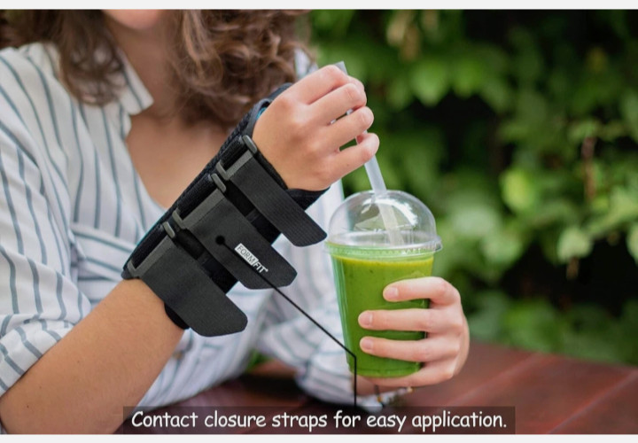 Ossur Thumb Spica Brace for Gamekeeper’s Thumb, Tendonitis, Arthritis (Med) LEFT