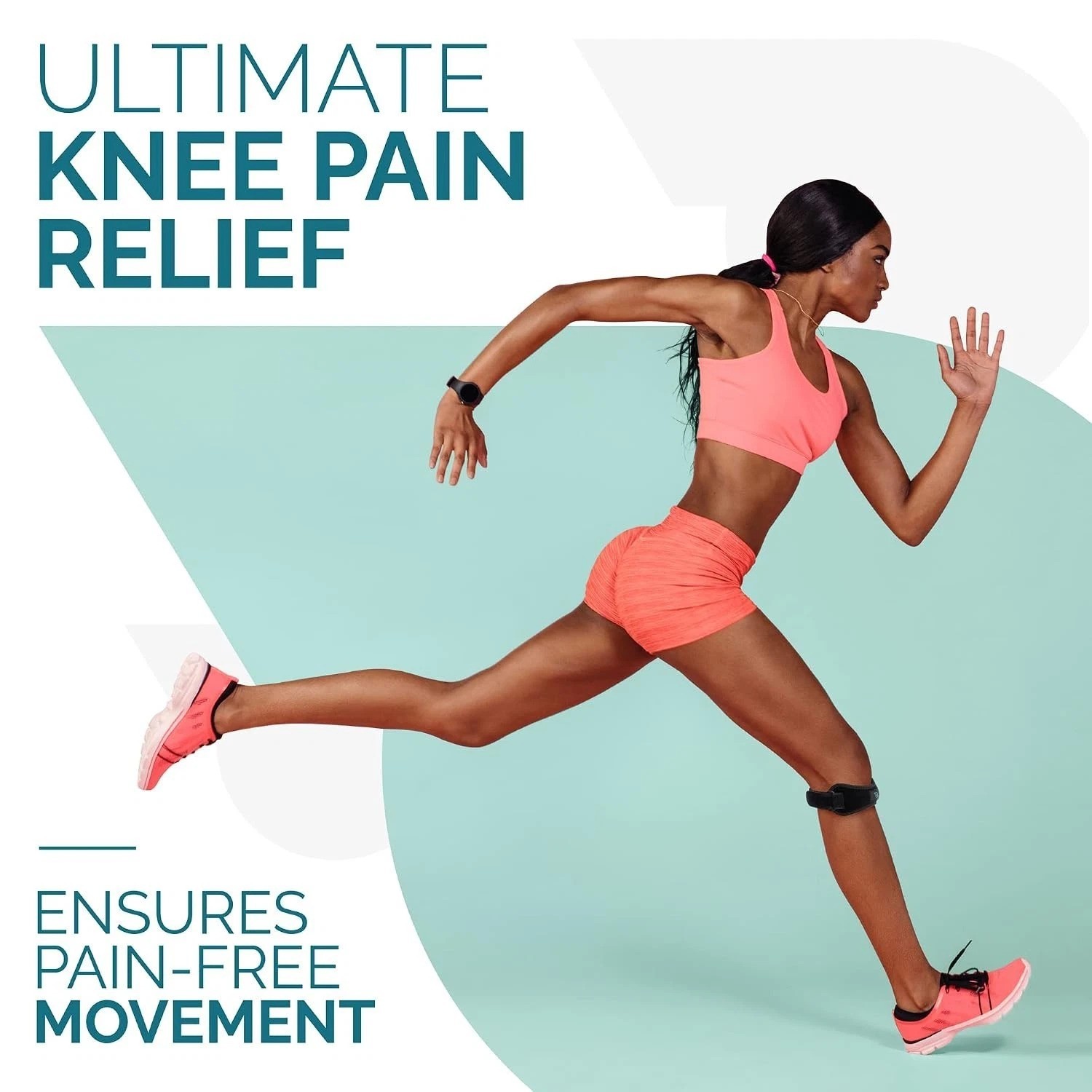 Men & Women Adjustable Knee Brace | Targeted Pain Relief for Sports & Fitness