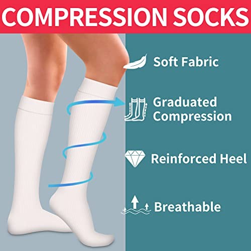 Compression Socks for Women & Men Circulation(6 Large-X-Large 06-multicoloured5