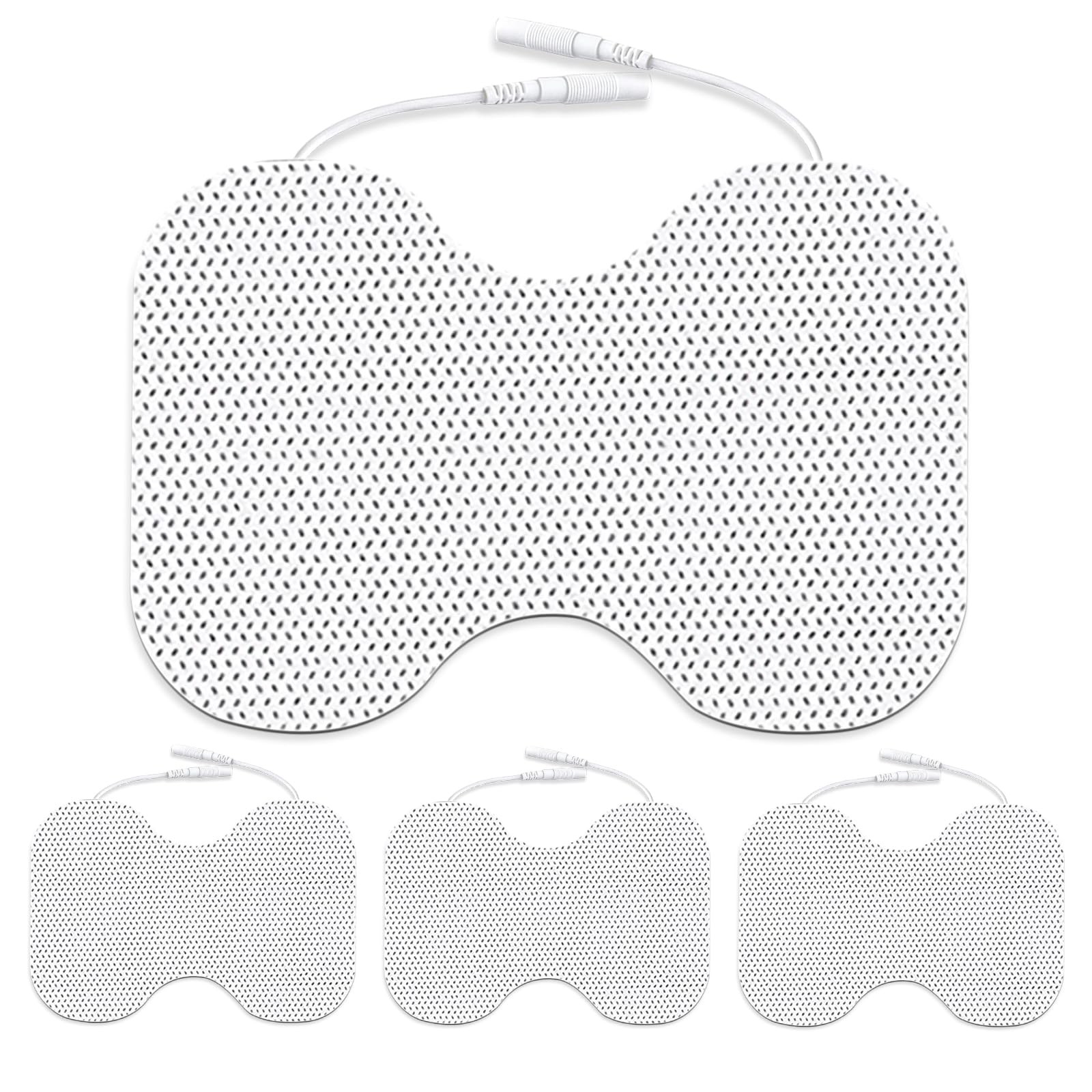 Tens Unit Electrode Pads for Shoulder Waist & Knee 4 * 6″ Large Butterfly TENS U