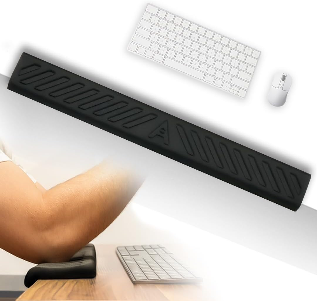 28″ Memory Foam Desk Arm Rest for Ultimate Wrist & Elbow Support