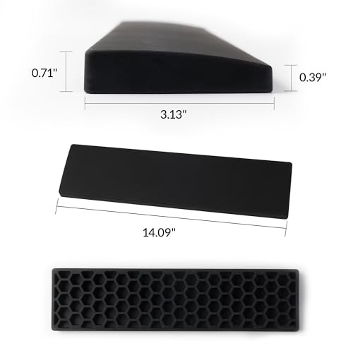 Ergonomic Silicone Wrist Rest for K8 / 14.09″ – TKL Layout-K8/C1 Series Black