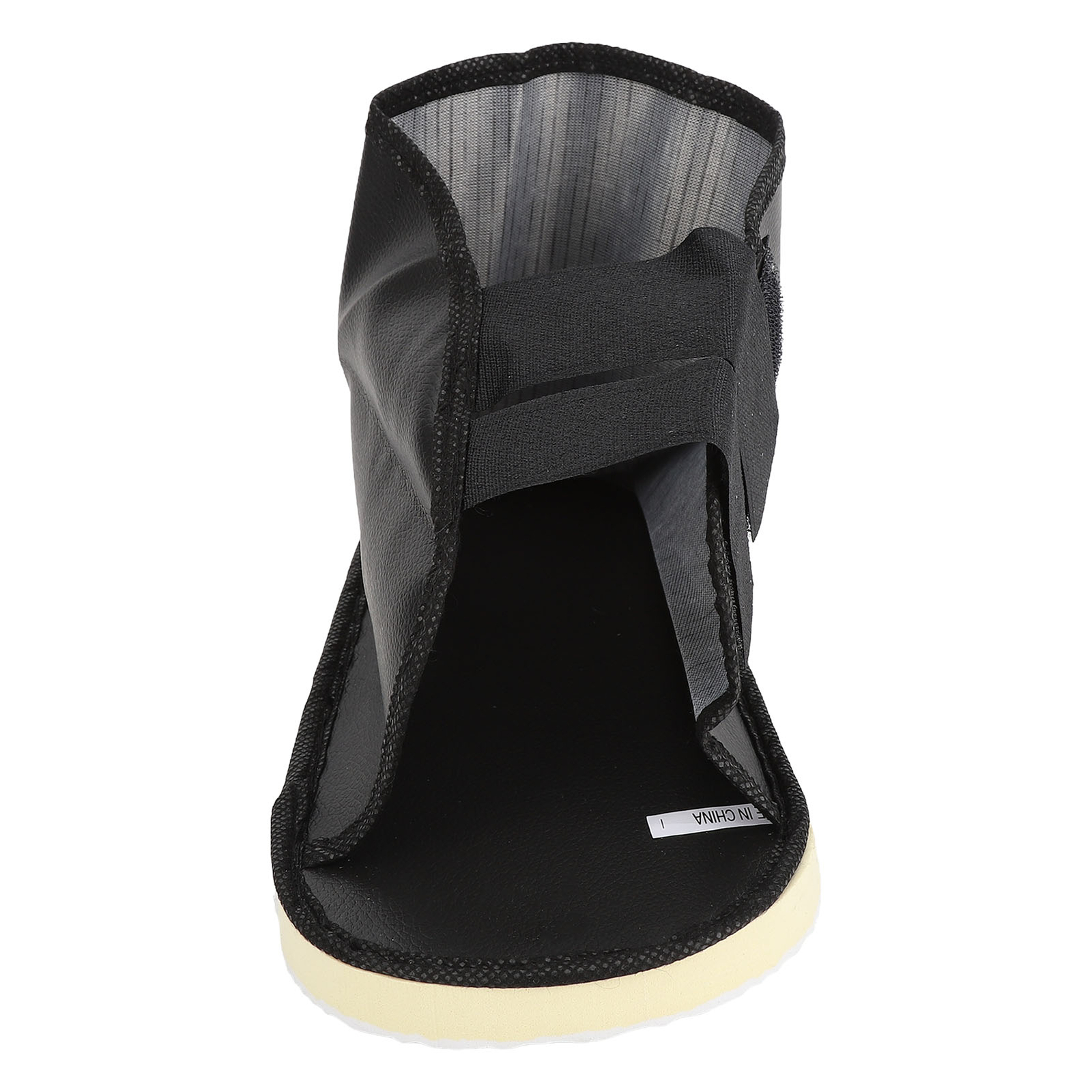 Cast Shoe Prevent Slip Shock Absorbing Adjustable Faux Leather Post Operative S