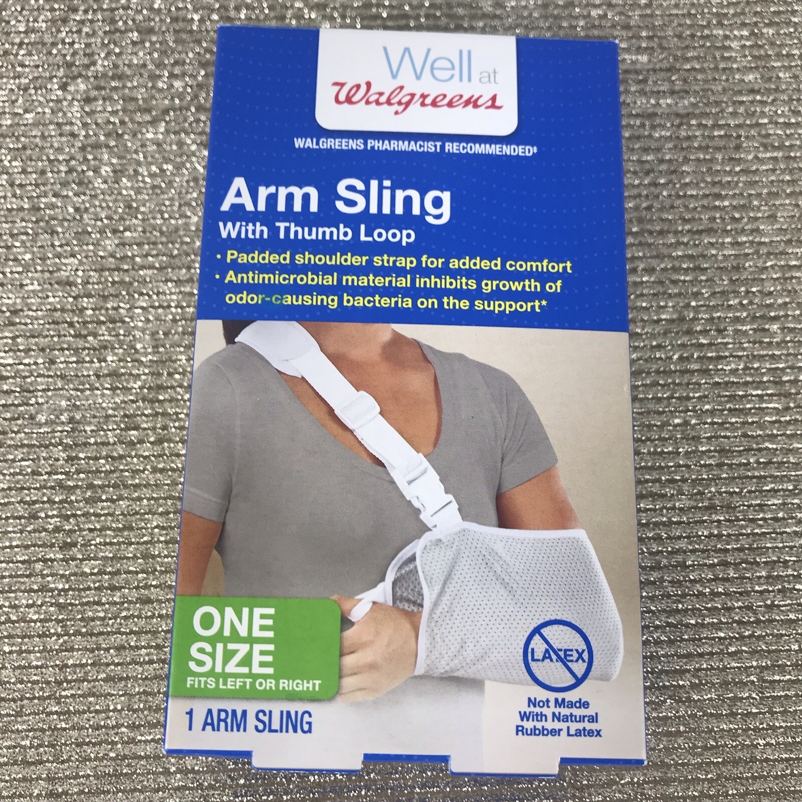 New Arm Sling With Thumb Loop One Size Walgreens Brand Free Shipping