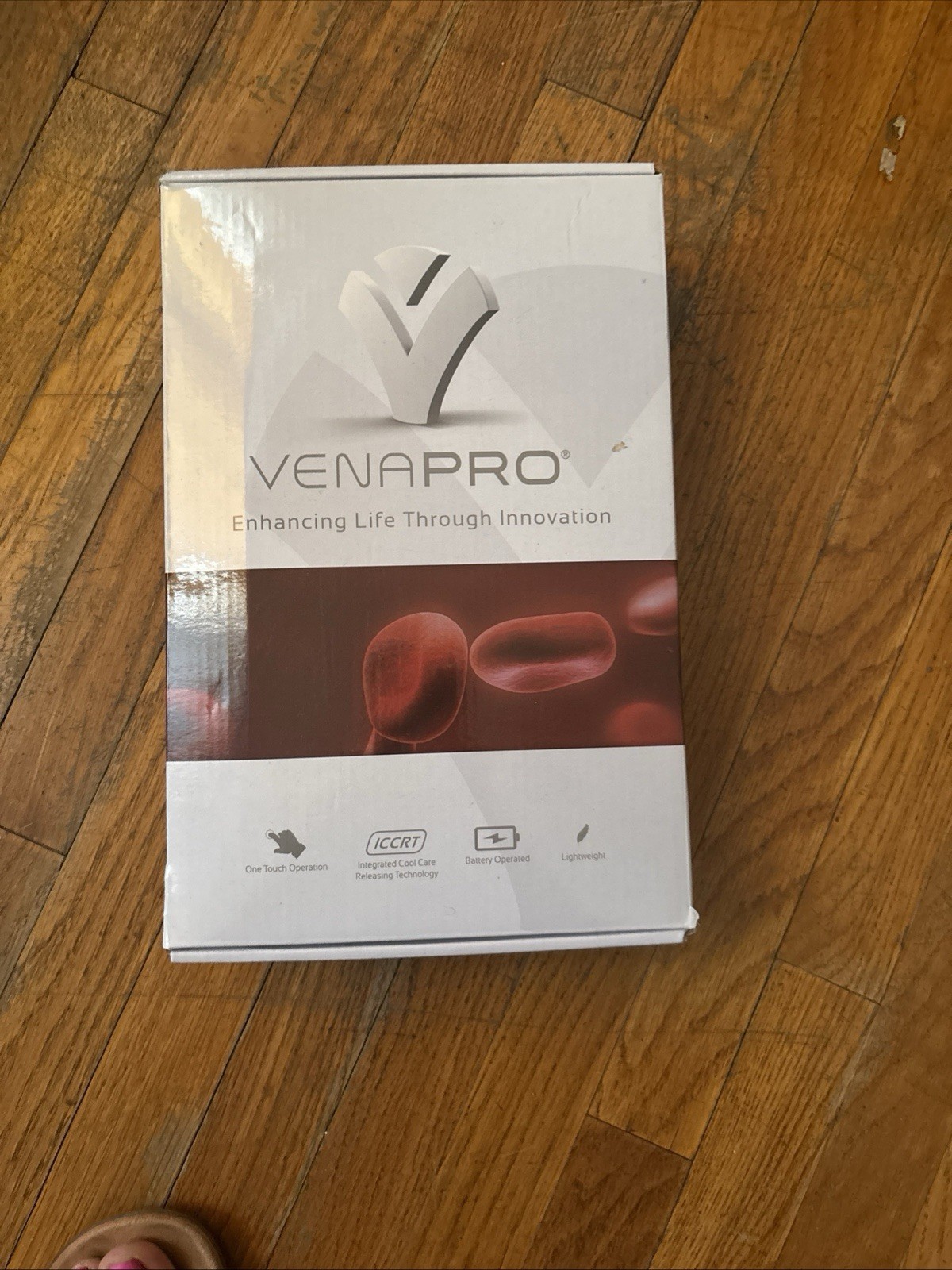 Venapro Dual Leg Compression Air Release One Touch Battery Operated-Open Box