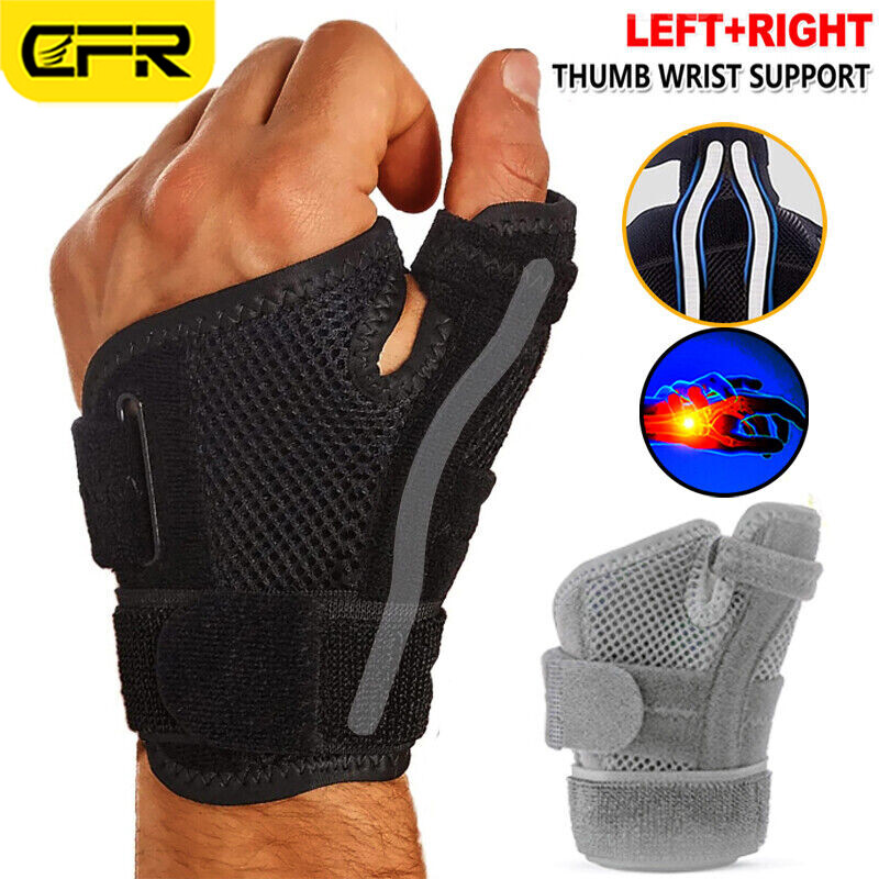 Medical Thumb Wrist Brace Support Arthritis Sprain Carpal Tunnel Left Right Hand