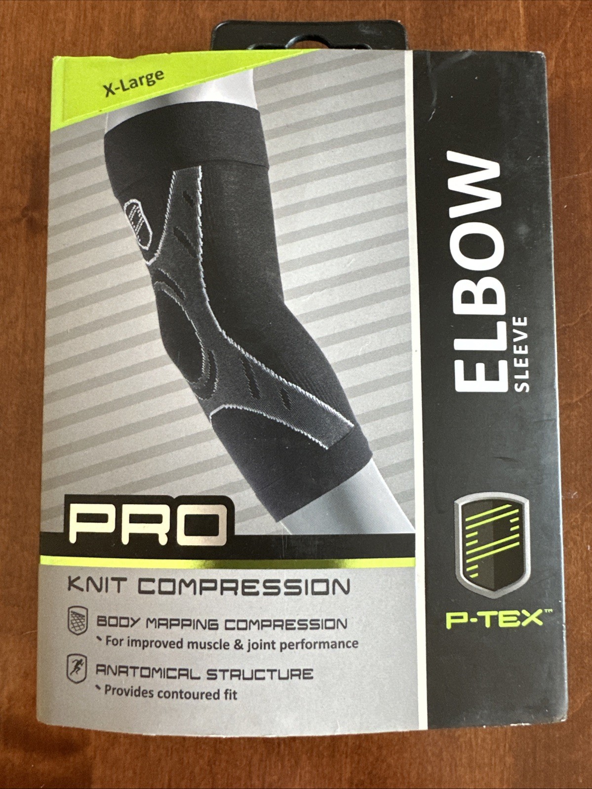 NEW P-TEX ELBOW SLEEVE COMPRESSION PROTECTION XLARGE 13.1-14.5” P-TEXE500