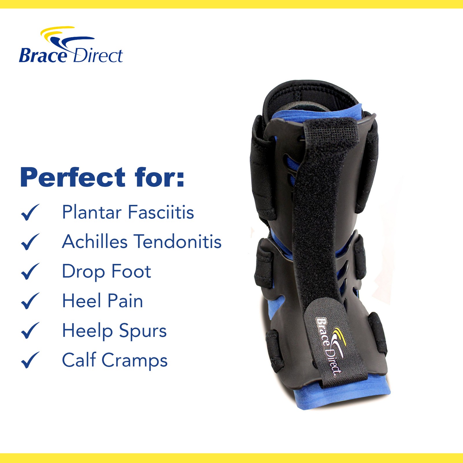 Hybrid Night Splint PDAC L4396/ L4397 – Pain Relief for Plantar Fasciitis