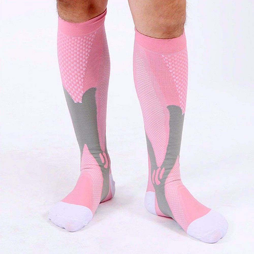 (3 Pairs) Compression Socks 20-30 mmHg Sports Calf Running Fitness Men’s Women’s