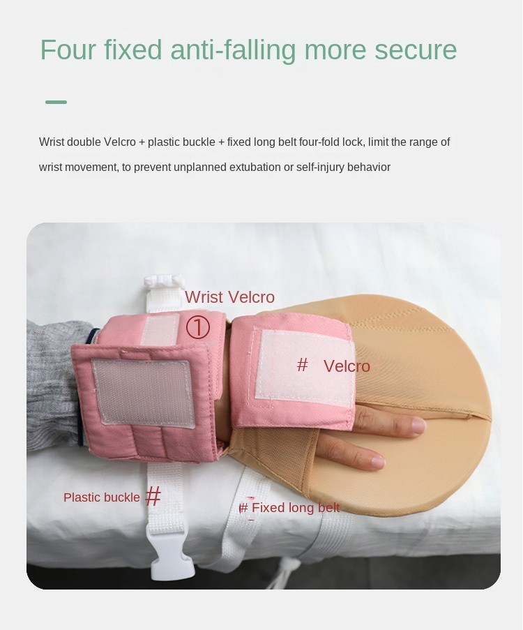 Partition Opening Restraint Gloves Elastic Cloth Breathable Built-in EVA Board
