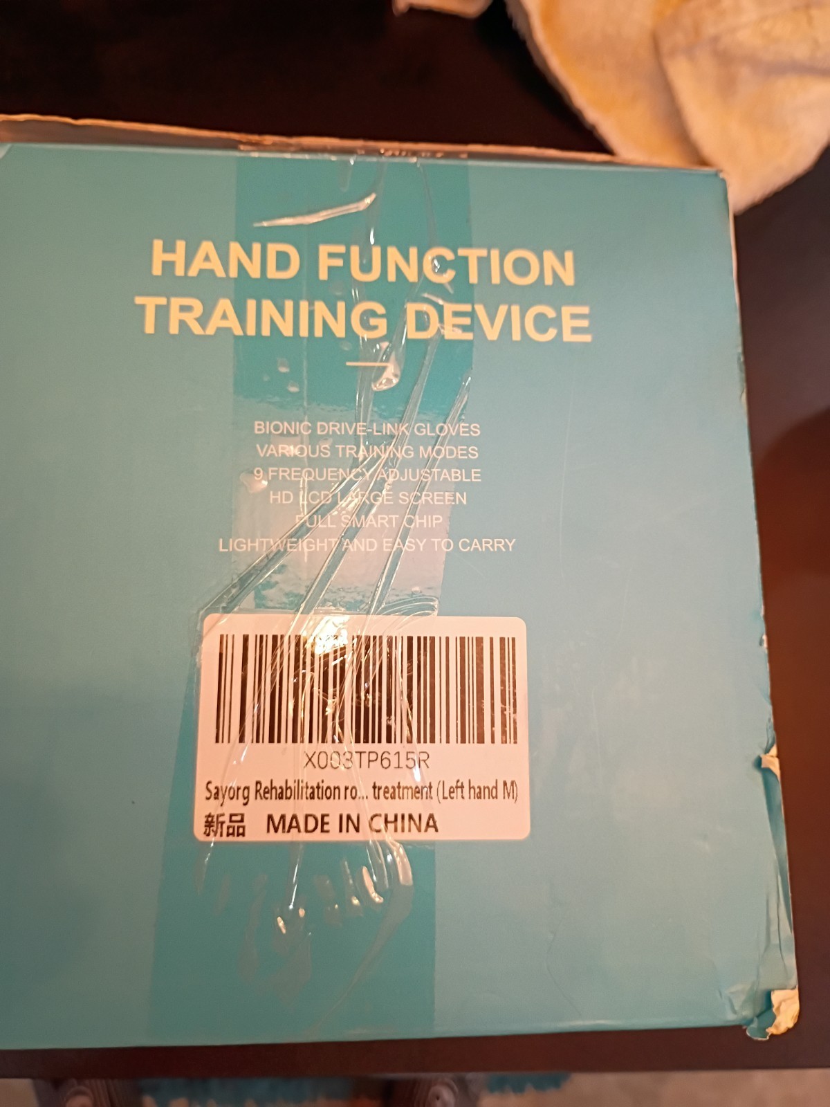 Left Hand Medium Rehabilitation Robot Gloves Hand Therapy Equipment Medium NEW