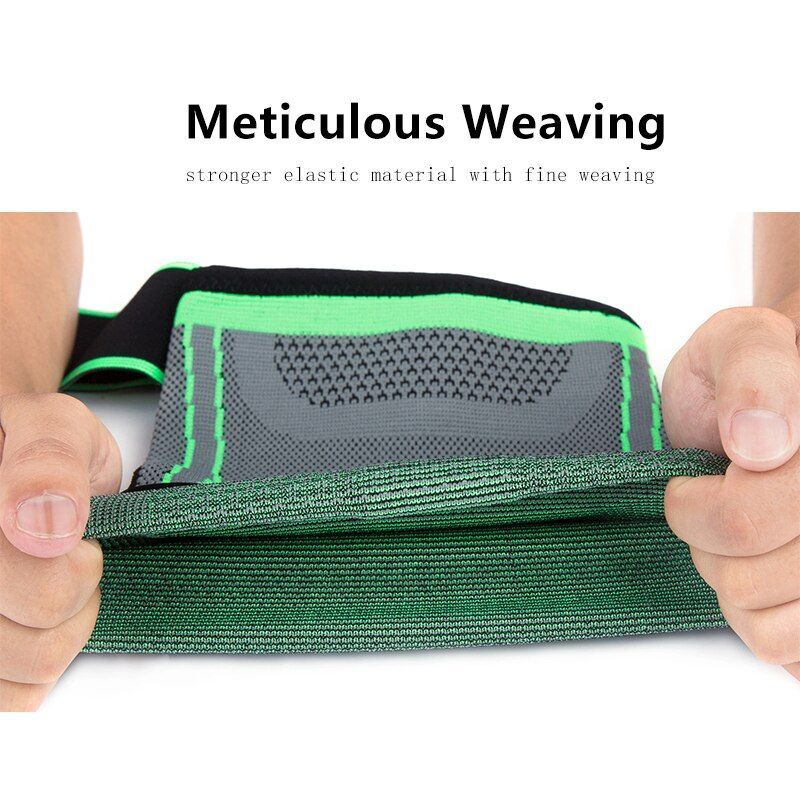 Elastic Knee Sleeve Adjustable Bandage Volleyball Strap Knees Support Belt 1Pc