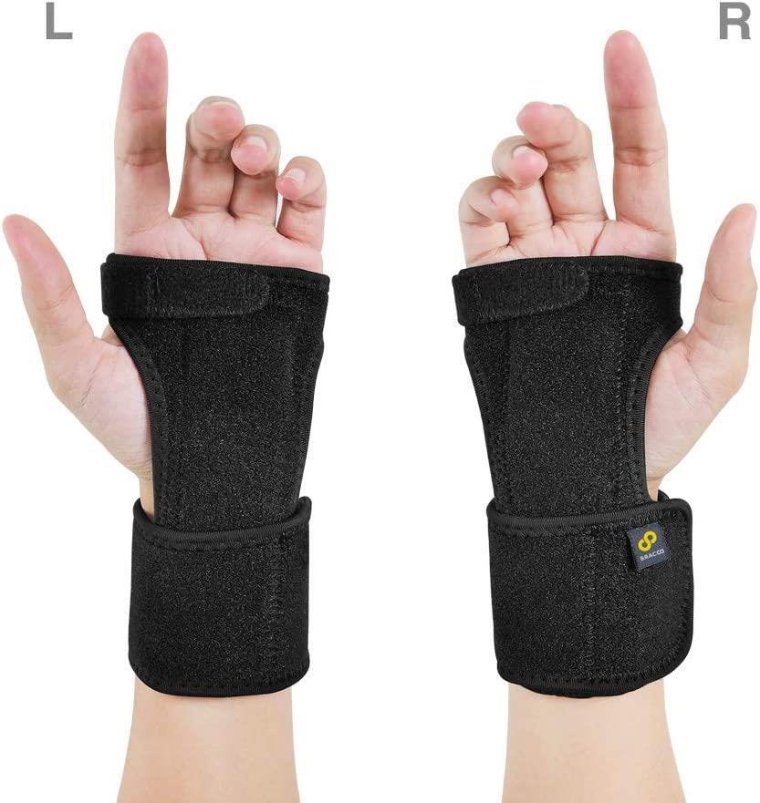 Wrist Brace Support Splint, Left or Right Hand,Adjustable any Size