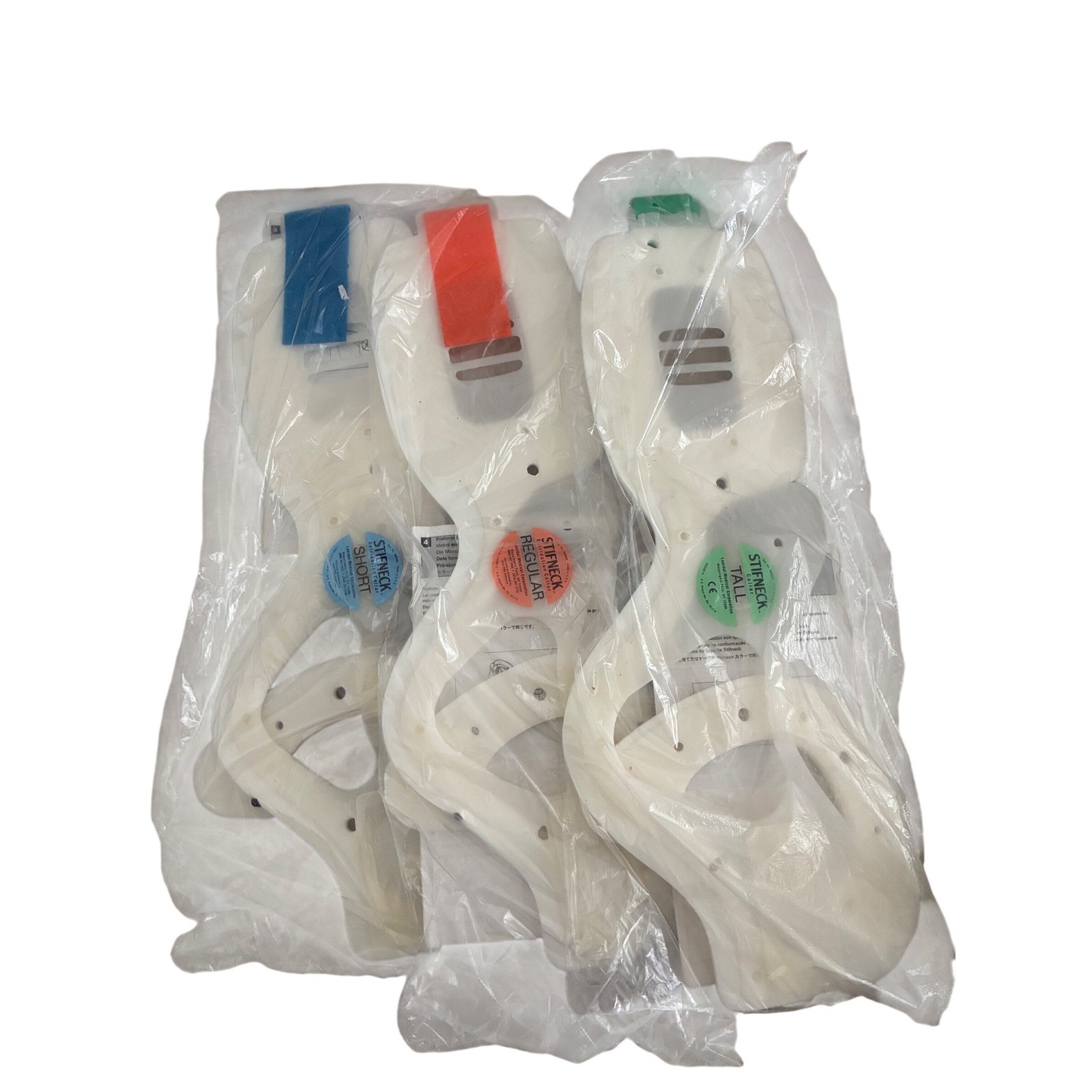 Laerdal Stifneck Extrication Collar Adult Tall Regular Short 3 pc NEW