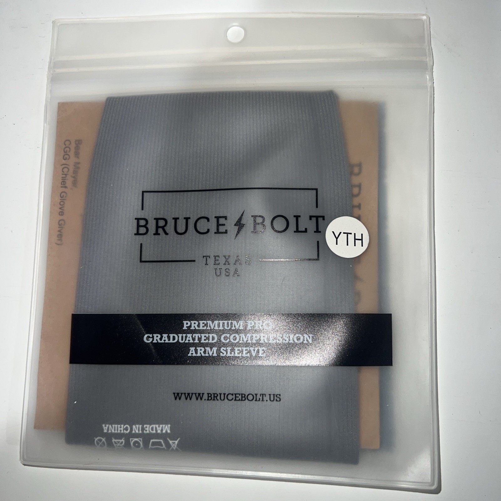 Bruce Bolt Premium Pro Compression Sleeve New