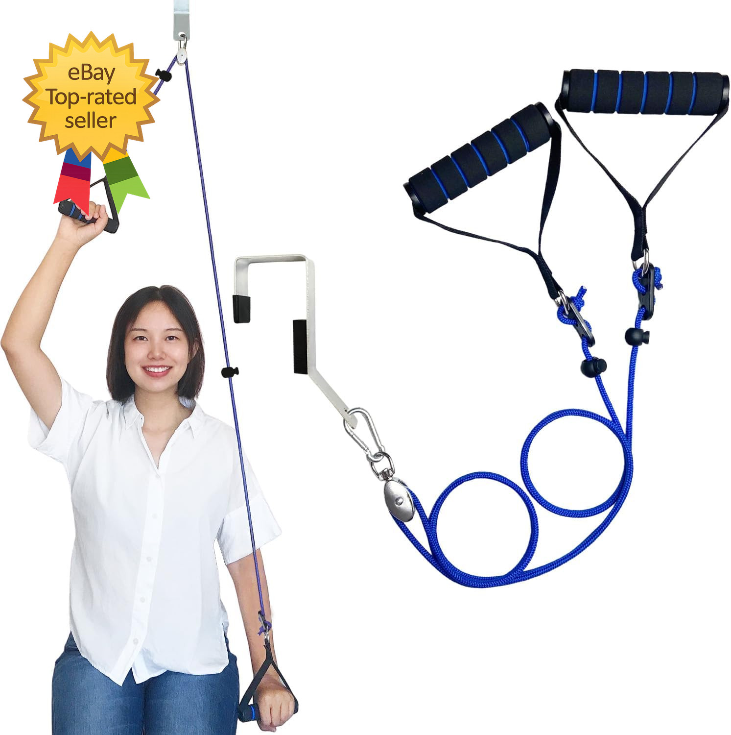 Shoulder Pulley for Physical Therapy, Pulleys for Shoulder Rehab over Door, Shou