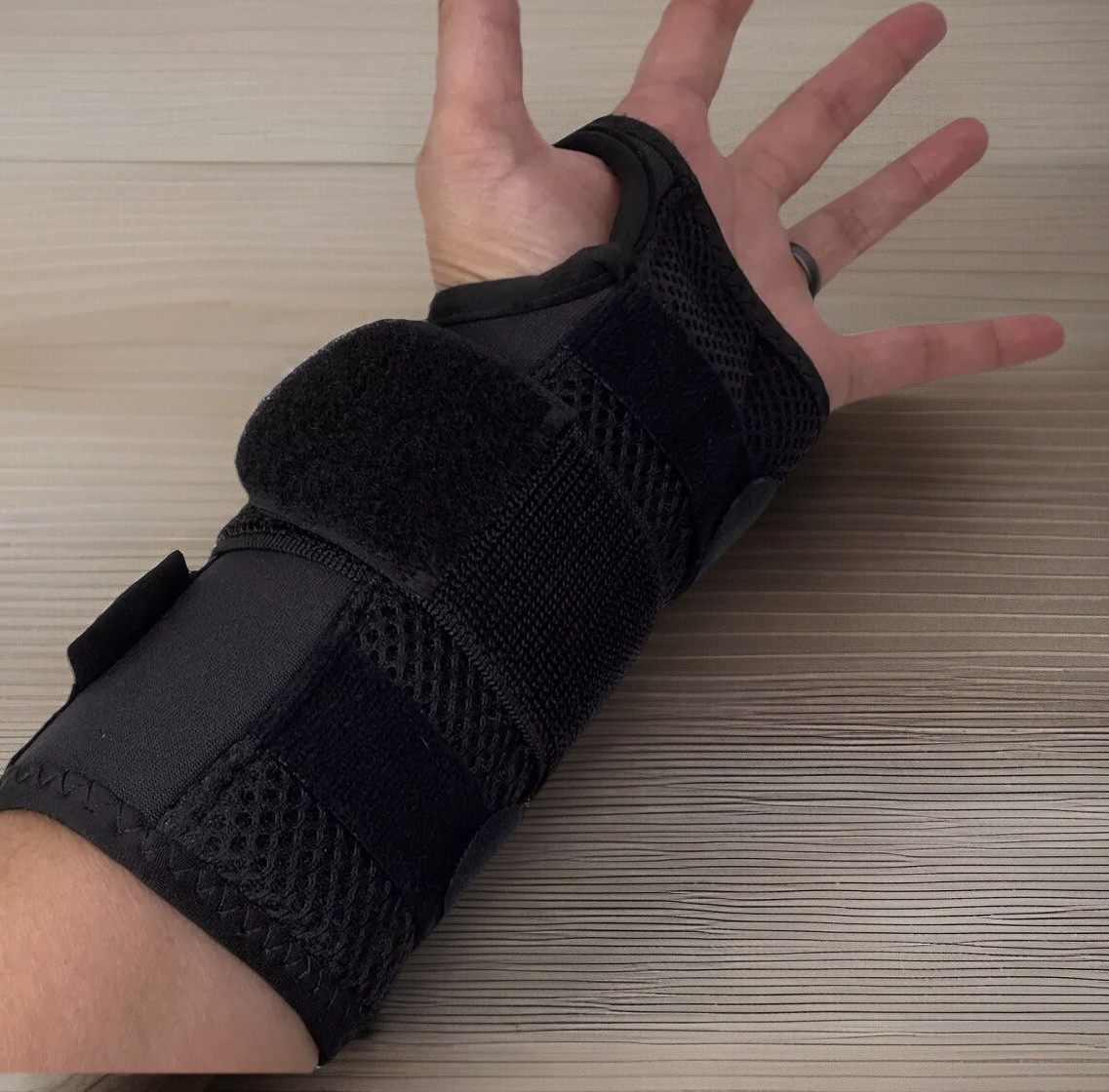 Carpal Tunnel Wrist Brace Unisex Wrist Splint for Left Hand L/Xl