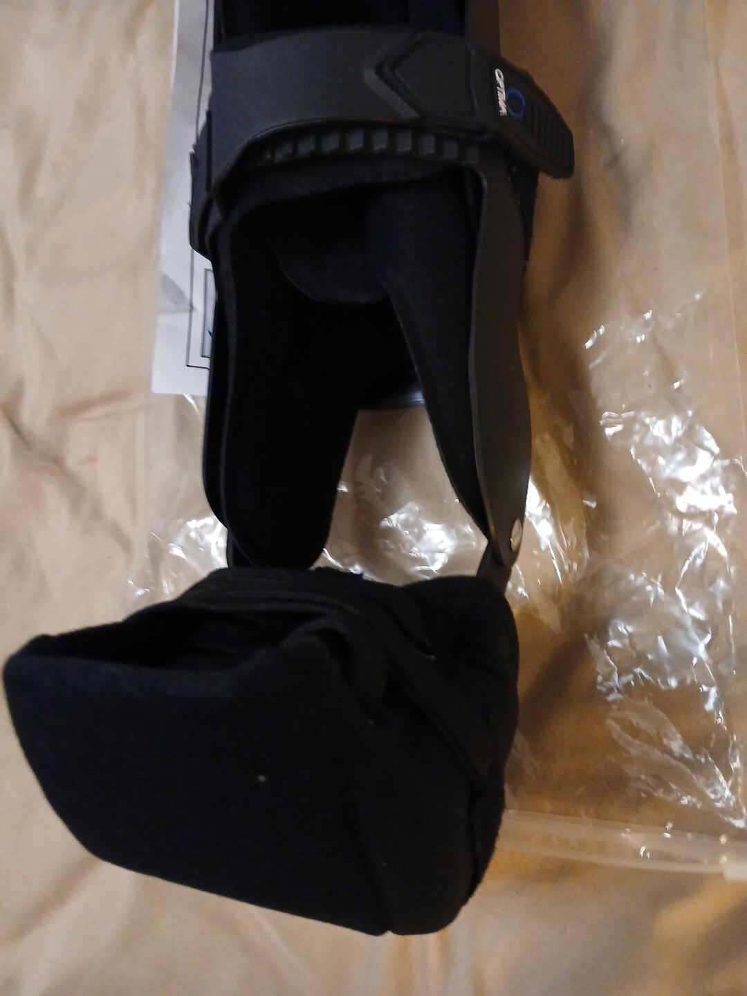 Optima OM-71 Ankle Support Brace SMALL Adult, LEFT Foot (1pc.) Unisex Universal