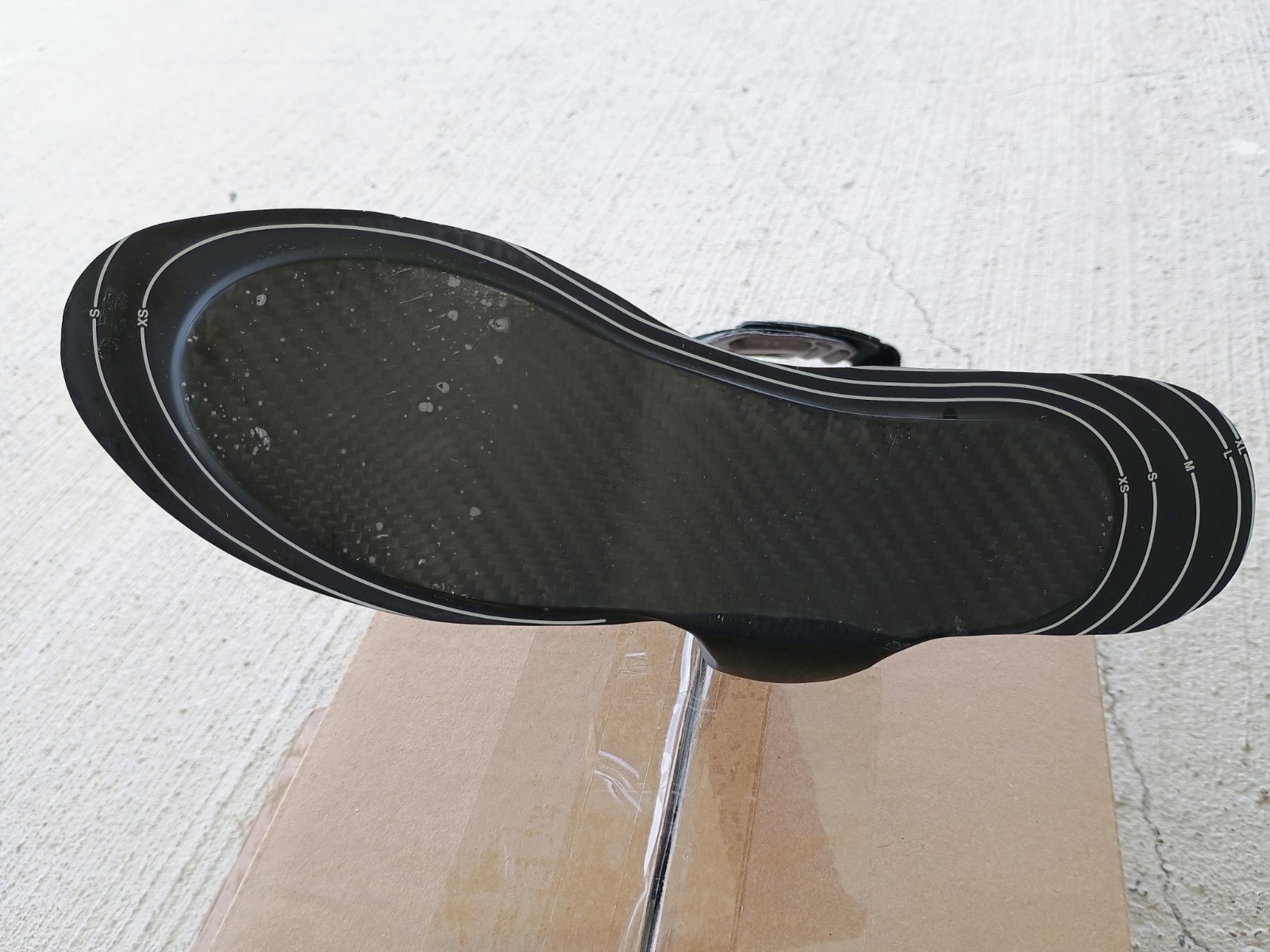 Elevate AFO1 Glide Drop Foot Carbon Fiber Leg Ankle Brace Trimmable Right Foot