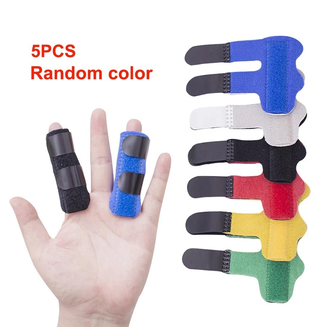 Trigger Finger Splint Fixing Brace Adjustable Straighten Sprain Dislocation