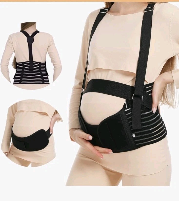 Pregnancy Belly Support Belt Maternity Back Brace Adjustable Prenatal Band