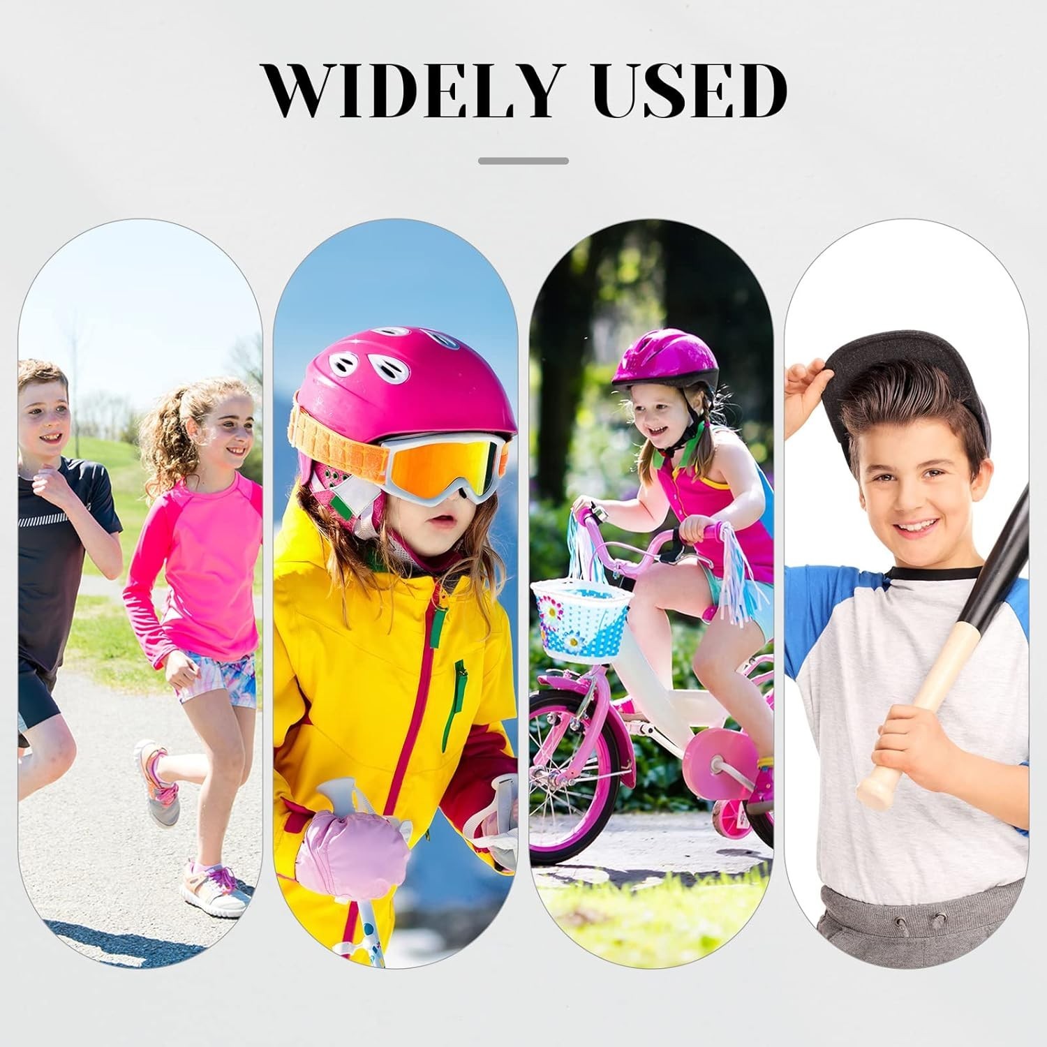 4 Pieces/ 2 Pair Kids Ankle Support Brace Elastic Kids Compression Socks Knit…