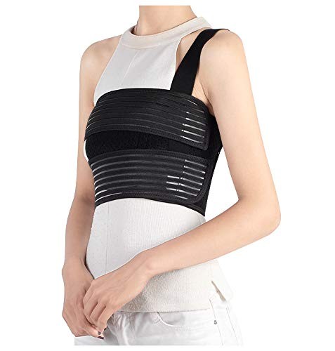 Solmyr Broken Rib Brace, and Chest Binder Belt for Men Large (Pack of 1)