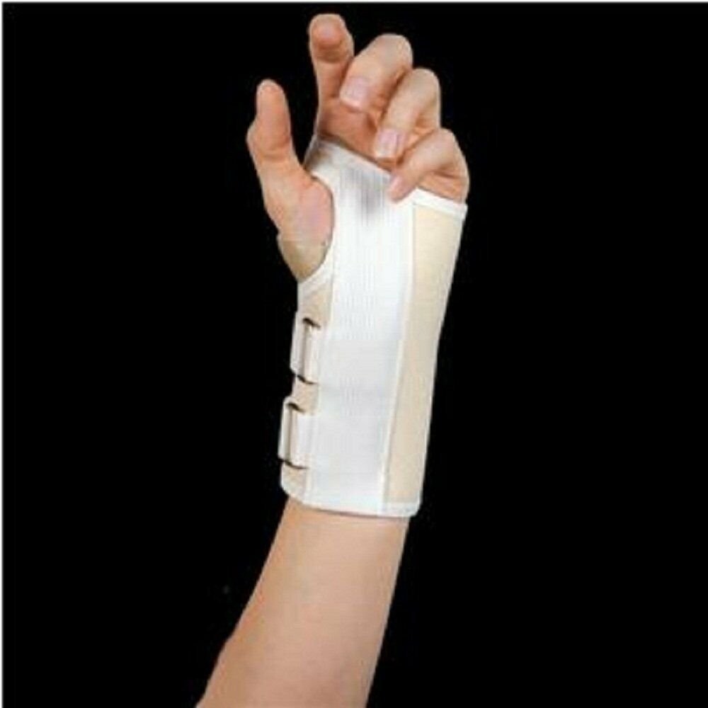 SS4914891 – Leader Deluxe Carpal Tunnel Wrist Support, White, Large/Left