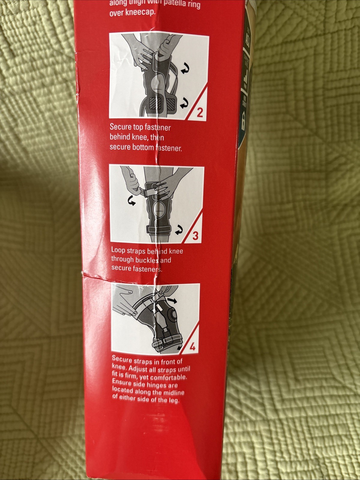 ACE Stabilizing Hinged Knee Brace Left or Right Knee – Unused open box