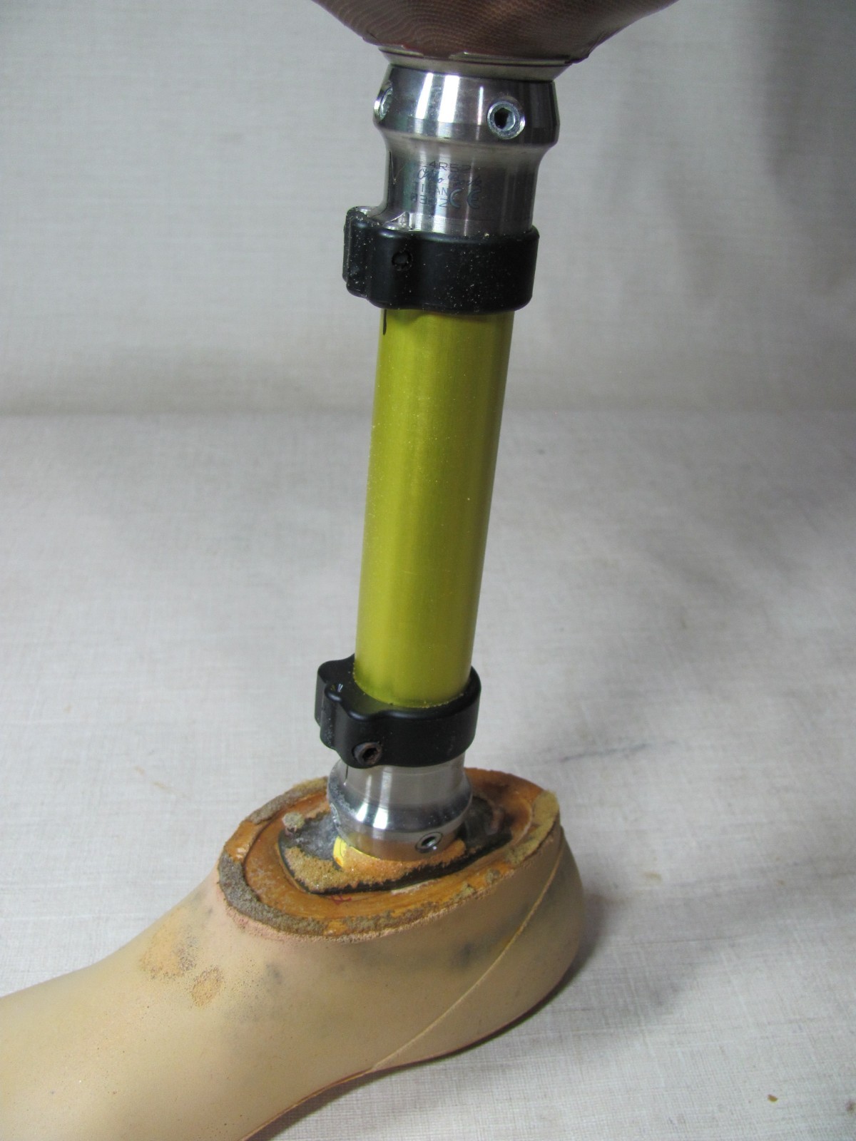 OTTO BOCK TITAN 4R52 HARDWARE PROSTHETIC LEG RIGHT BELOW-KNEE KINGSLEY FLATTIE