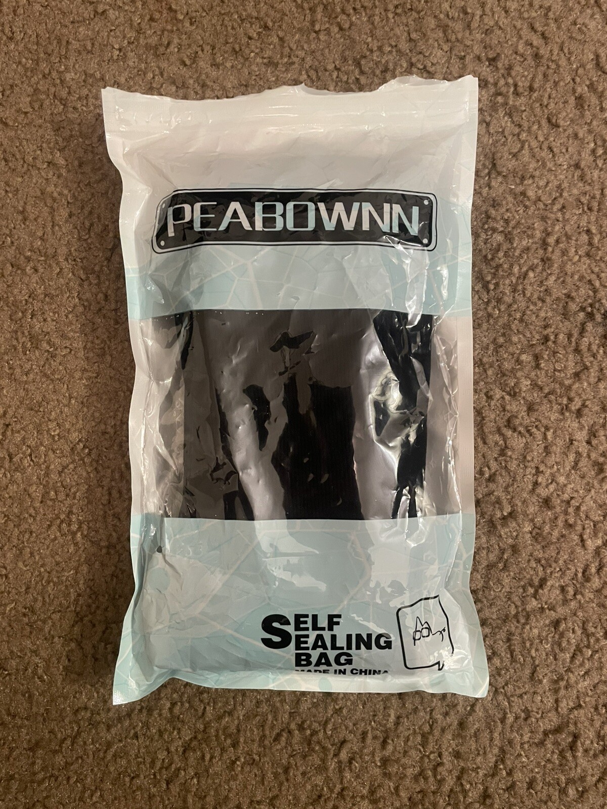 Peabownn Compression Black Sleeves 4pk