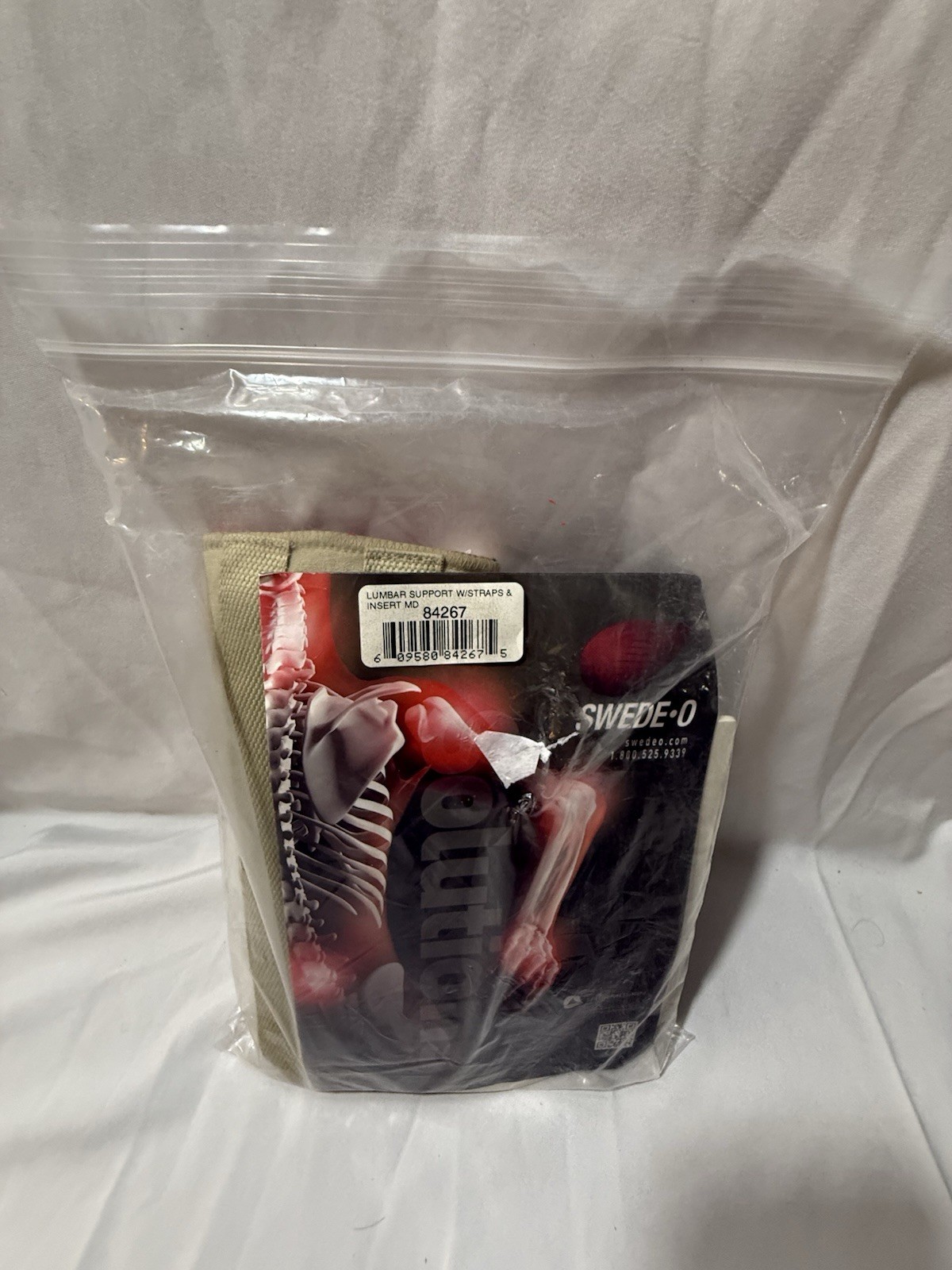 Sweden Lumbar Support W/straps Medium