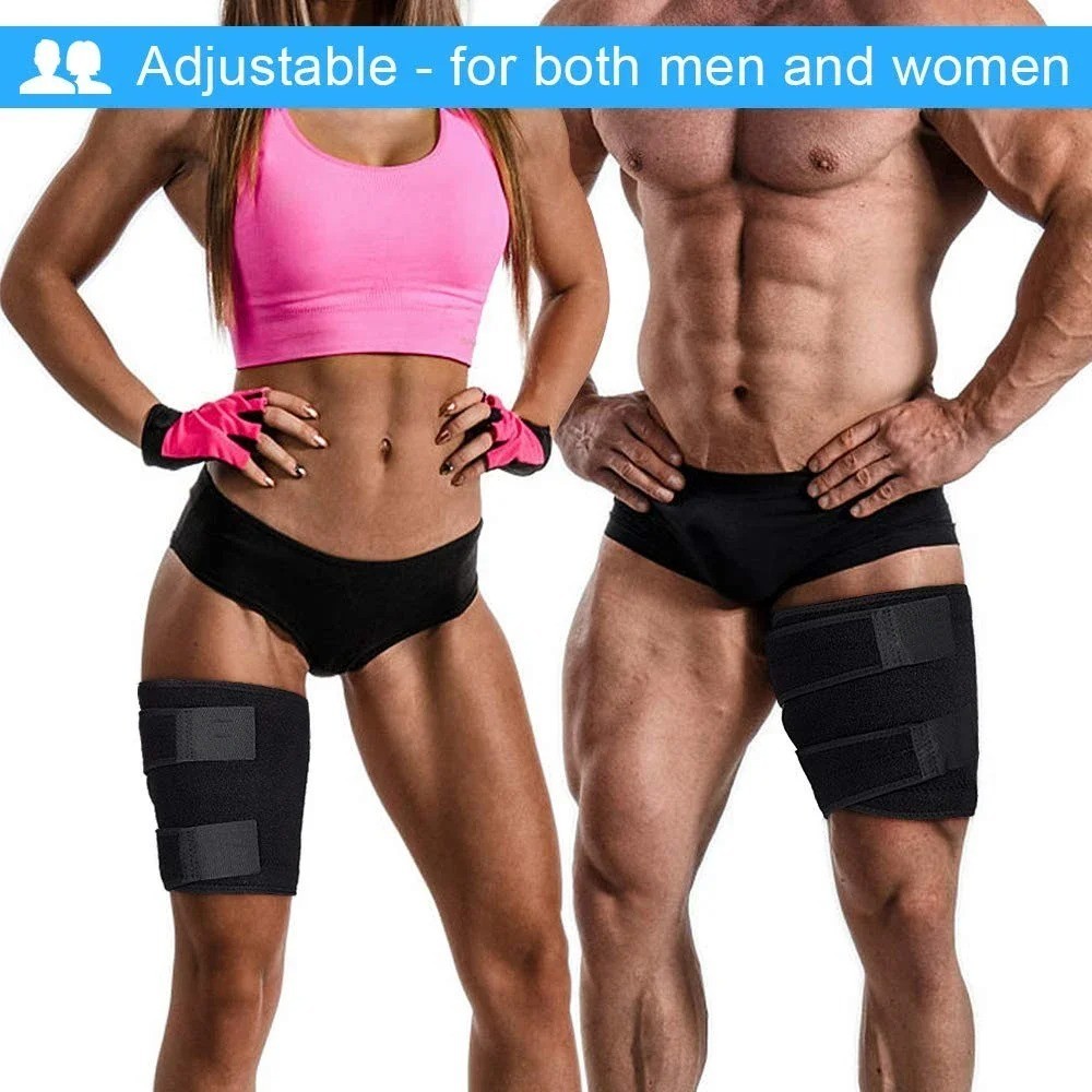 Thigh Brace Compression Support Sleeve for Groin Hamstring Quad Pain