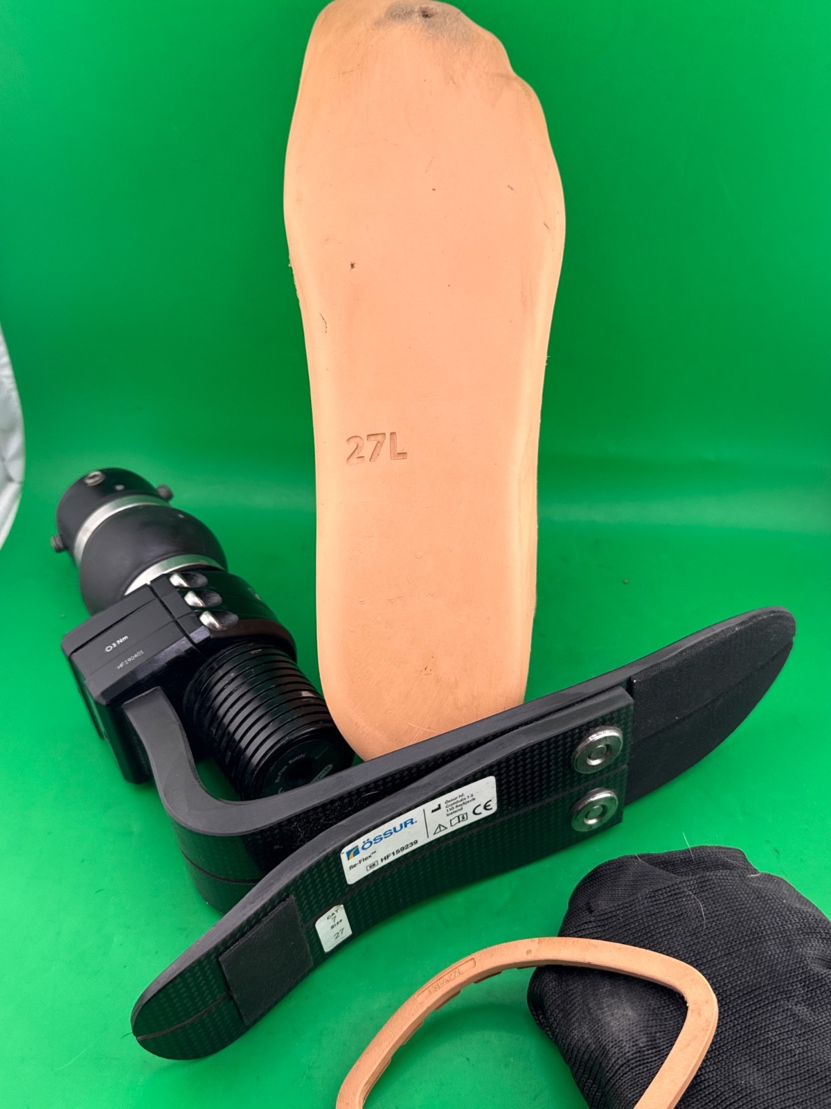 Ossur reflex re-flex Rotate prosthetic foot. Category 7. Size 27. Left