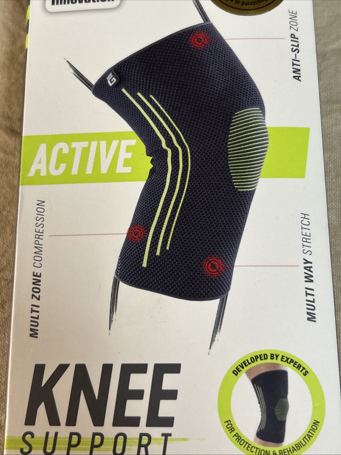 Neo G Closed Knee Support Size L – Class 1 Medical Device ~Open Box