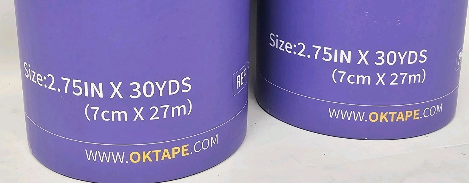 OK Tape-8 Rolls Underwarp Foam Warp 2.75”x30 Yards Non Adhesive PU Sponge BEIGE