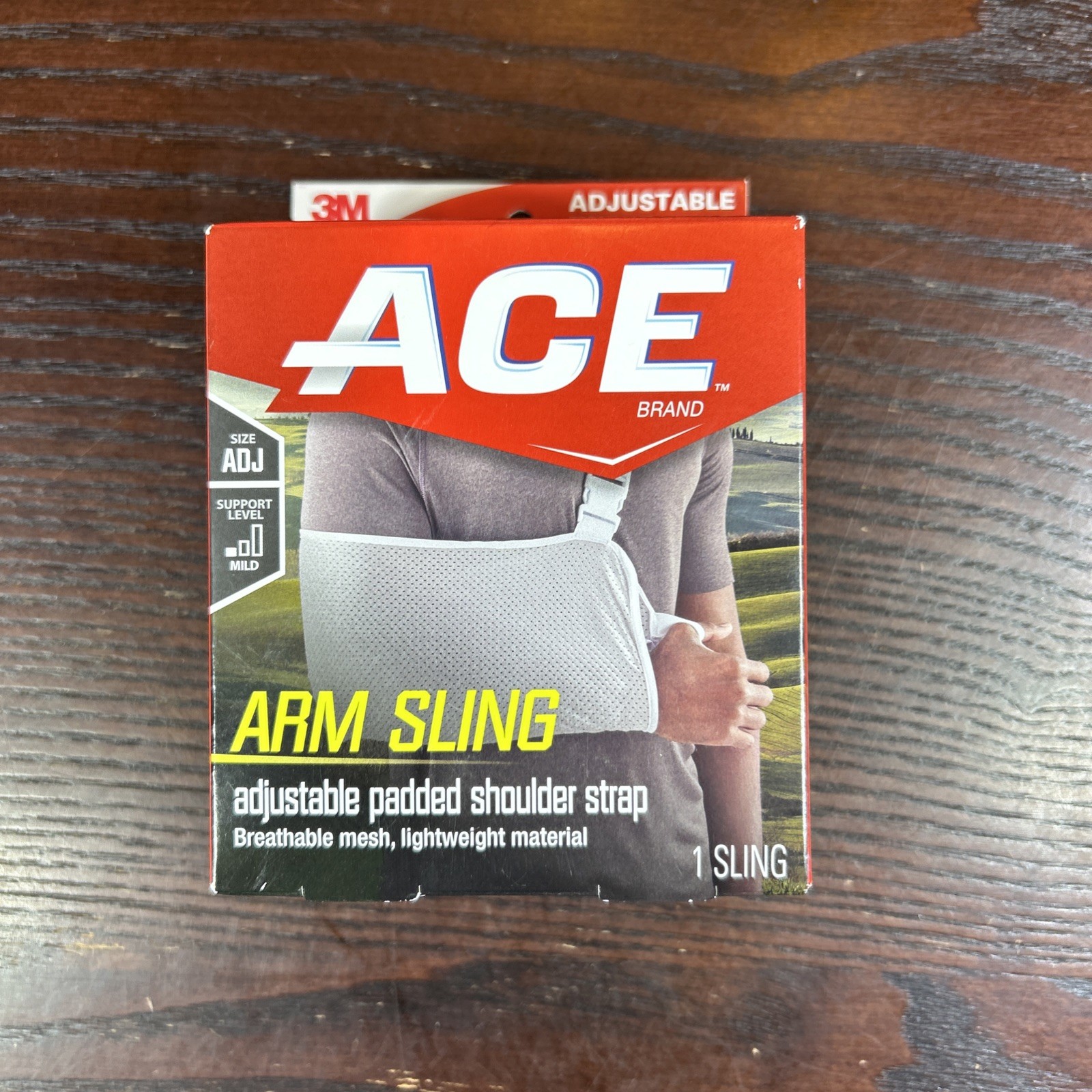 ACE Adjustable Padded Shoulder Strap Arm Sling One Size