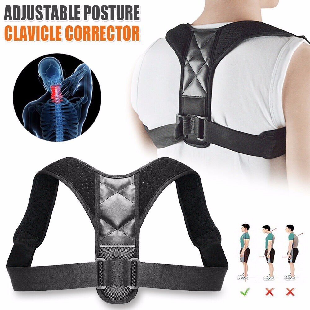 Elastic Posture Corrector Correction For Women /Men Brace Belt Back Should Top