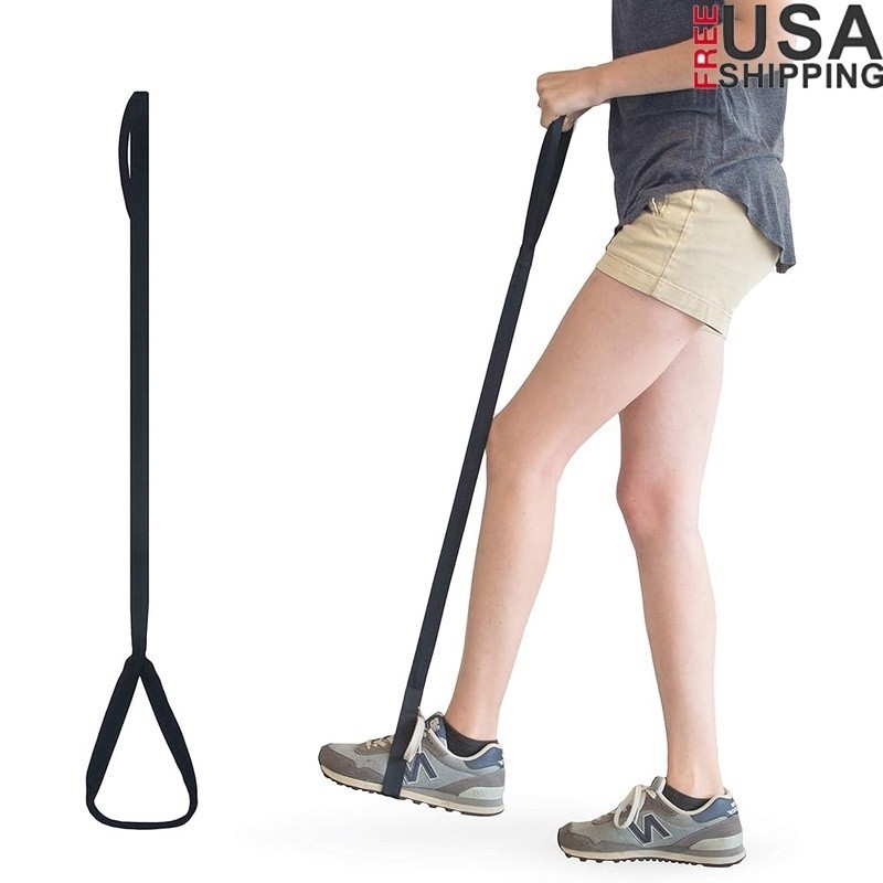 42 Inch Leg Lifter Strap Mobility Aid Wheelchair Bed Car Recovery Therapy New