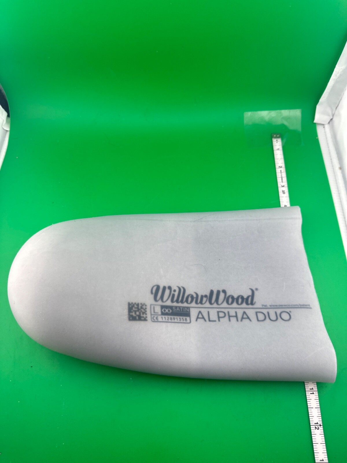 Willowwood prosthetic liner. Duo. Size large. Does not work with pin.