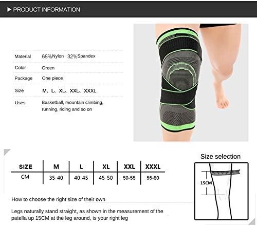 Knee Sleeve,Compression Fit Support -for Joint Pain and Arthritis Relief