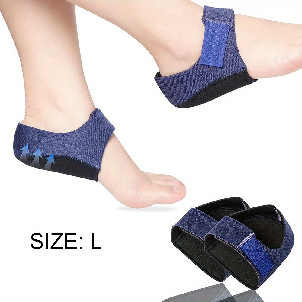 Heel Support Protectors Pads Planter Fasciitis Heel Cups Spur Therapy Wraps Pain