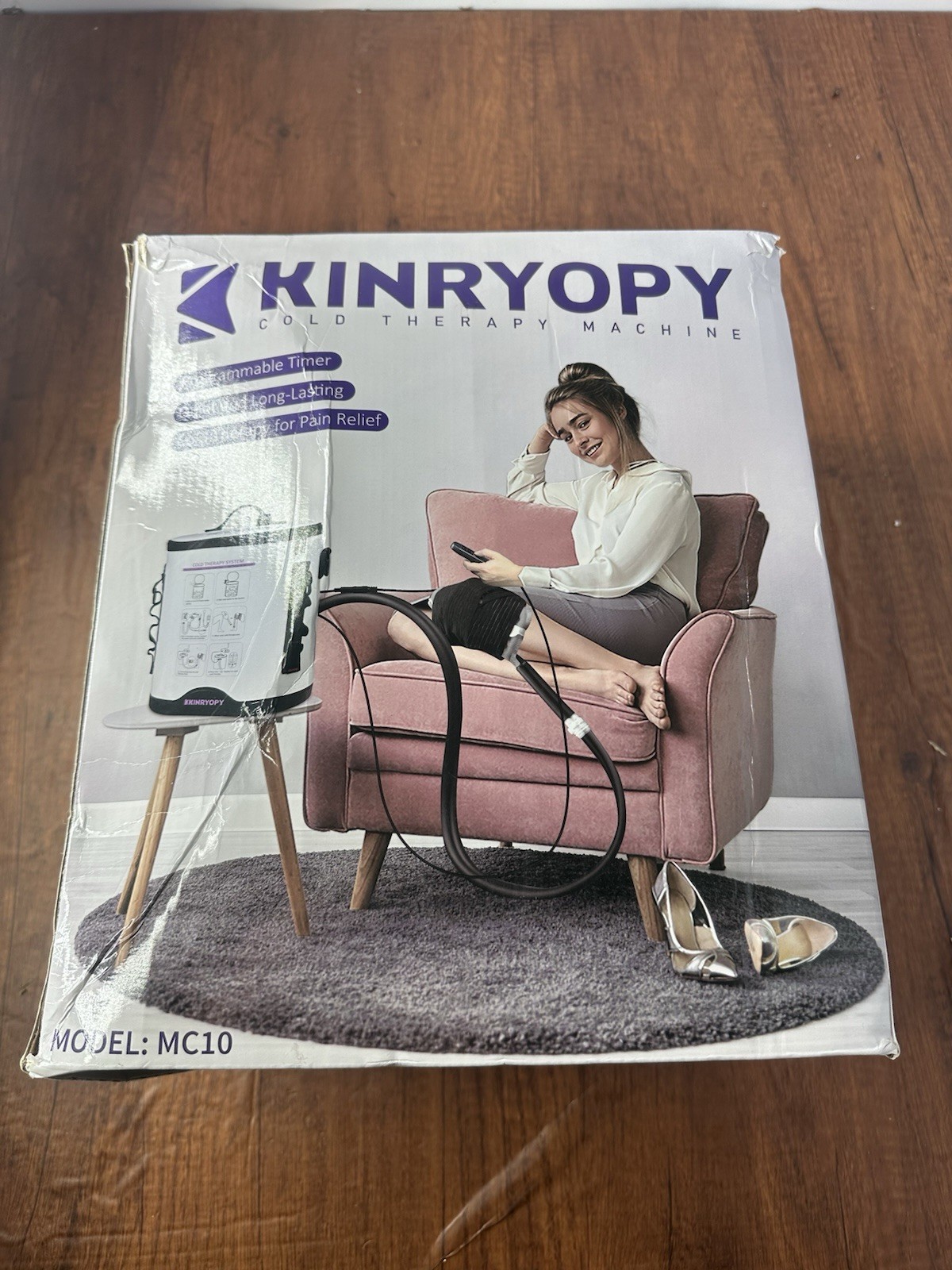 KINRYOPY Cold Therapy Machine w/ Timer Knee Ice System